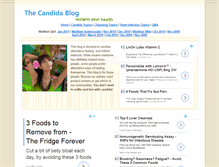 Tablet Screenshot of candidablog.com